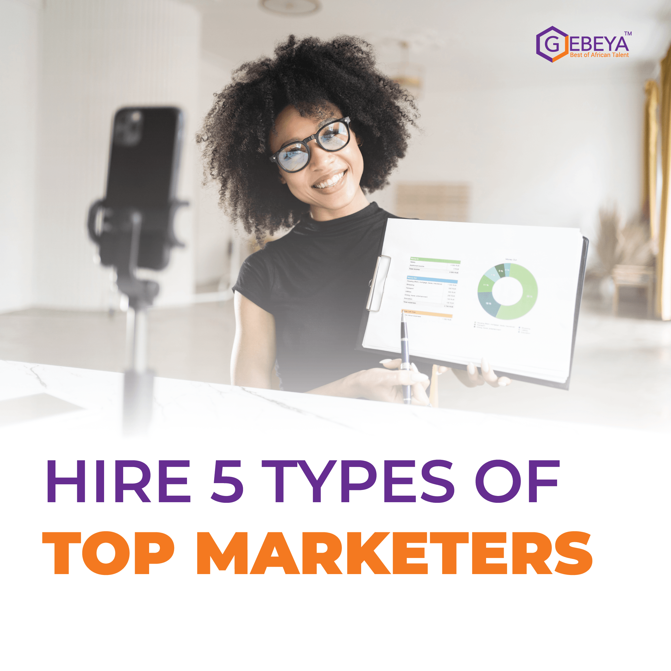 Hire 5 Types of Top Marketers on Gebeya