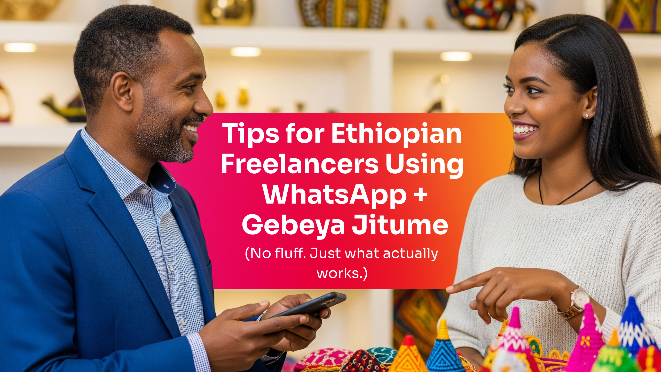 Tips for growing a small business in Ethiopia with Gebeya Jitume.