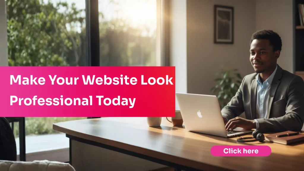 Easy Website Design Kenya with Gebeya Jitume. Make your website look professional today.