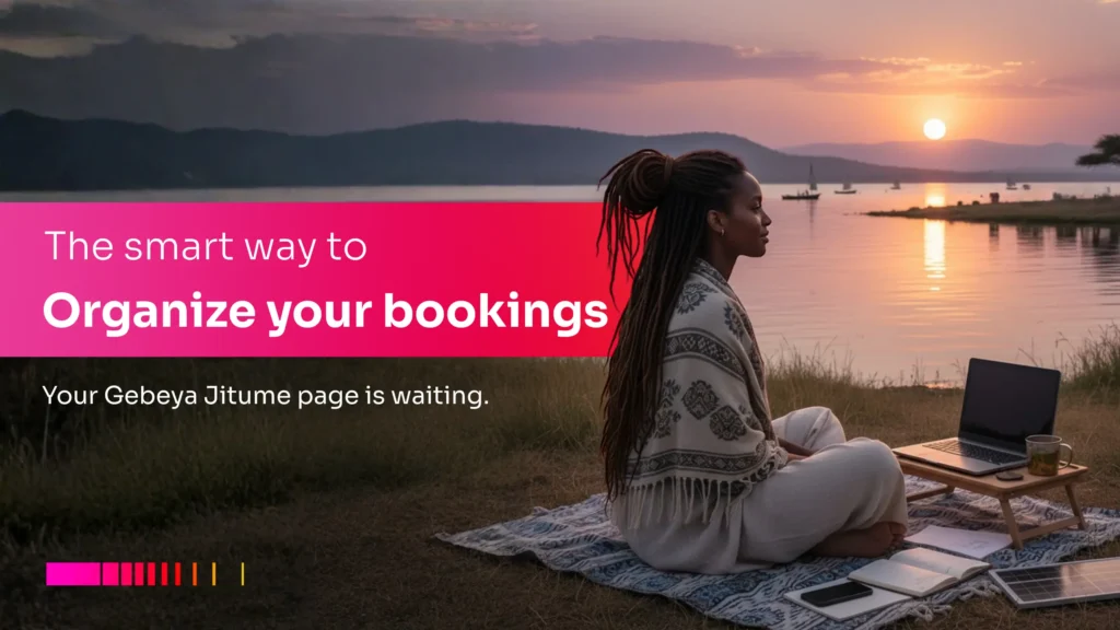 Service provider in Kenya organizing bookings using Telegram marketing strategies.