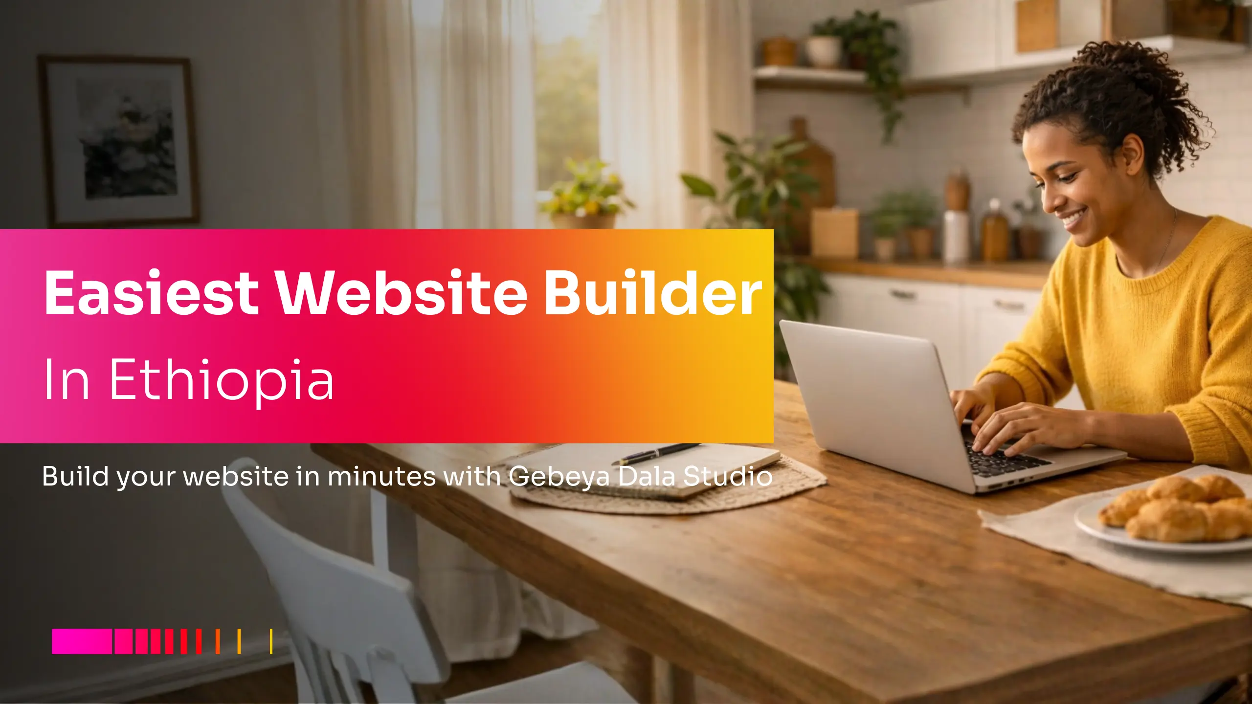 Easiest website builder in Ethiopia with Gebeya Dala Studio