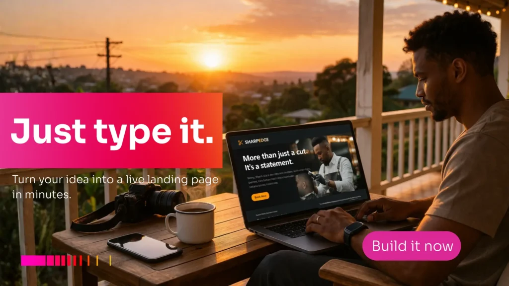 No code landing page builder Ethiopia for fast website creation