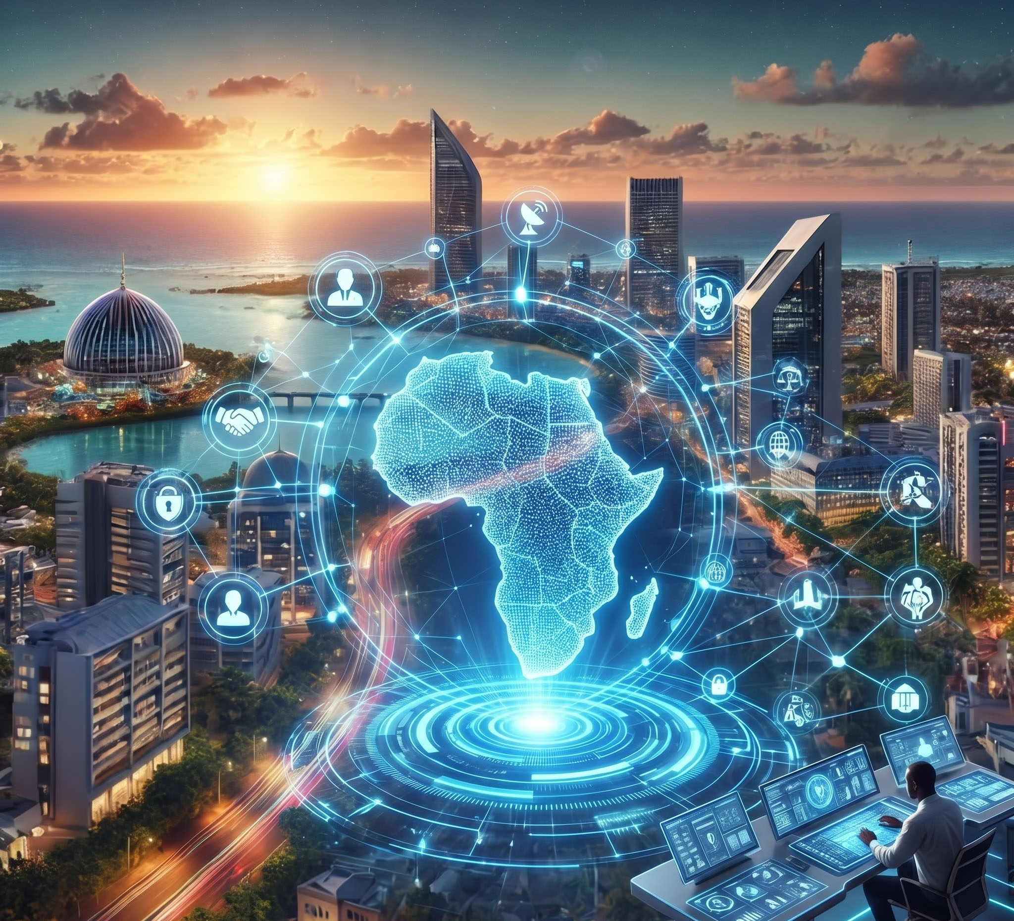 Illustration: The Breakthrough — AI and intelligent systems